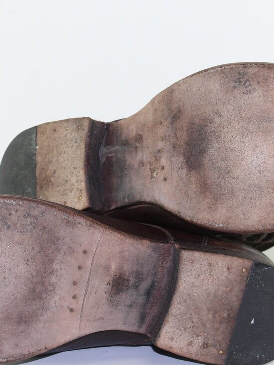Frye Brown Leather Ankle Boots (Men 9.5 US) main image 9